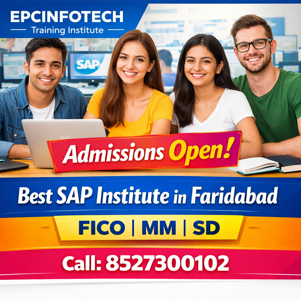 “Best SAP Institute in Faridabad – EPCINFOTECH”