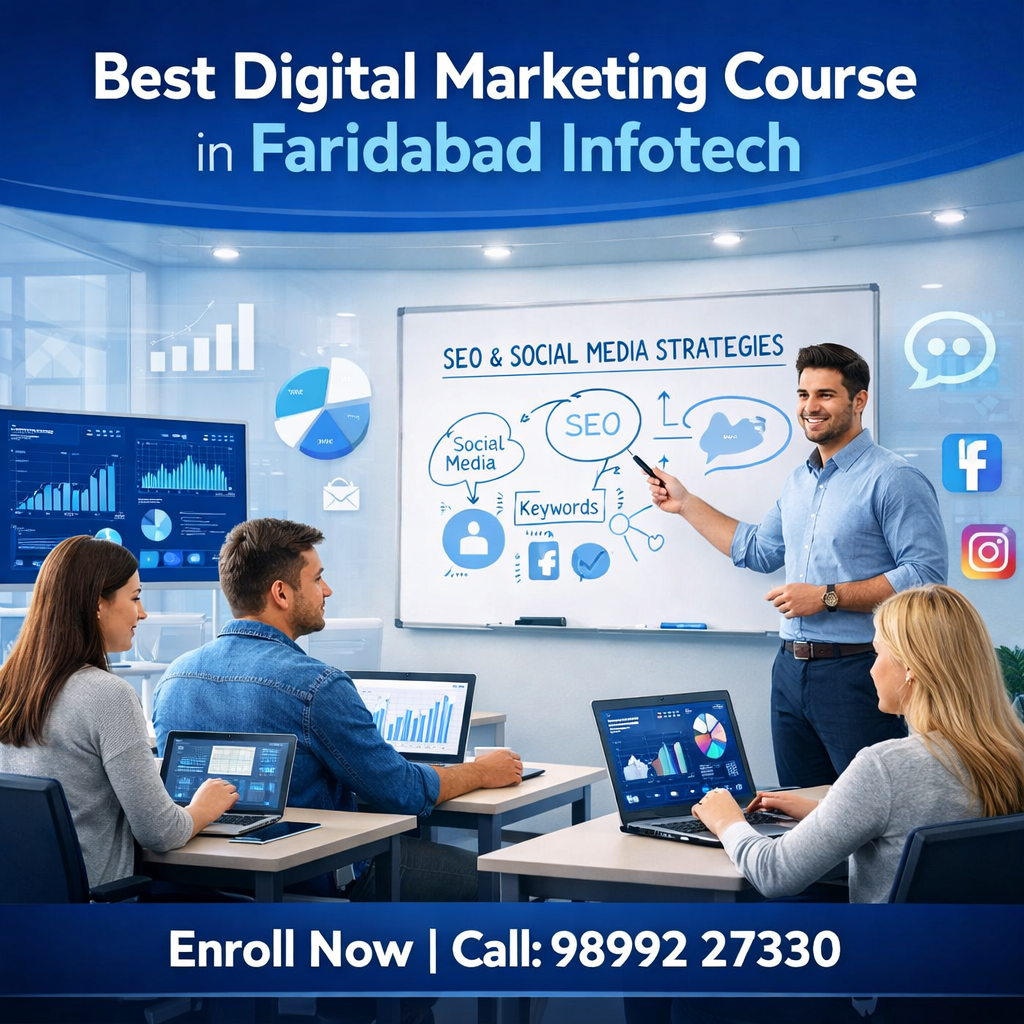 Best digital marketing course in Faridabad by EPC Infotech