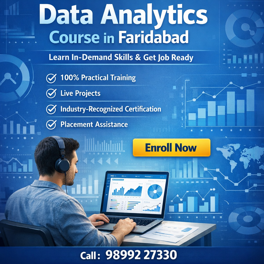Data Analytics Course in Faridabad at EPC Infotech with placement support