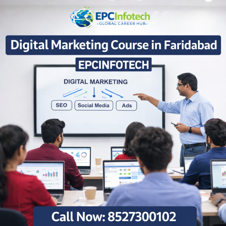 Digital Marketing Course in Faridabad training classroom