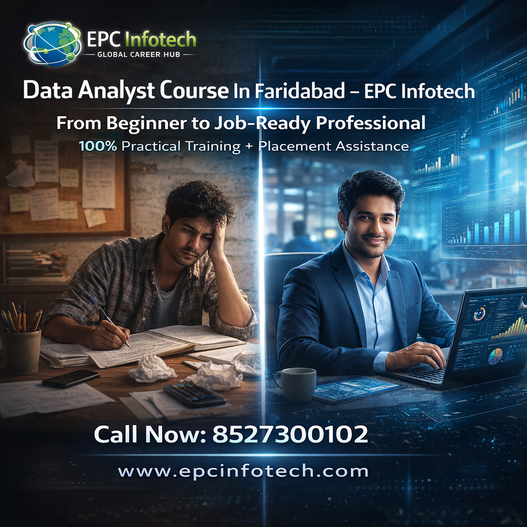 top data analytics training in Faridabad classroom