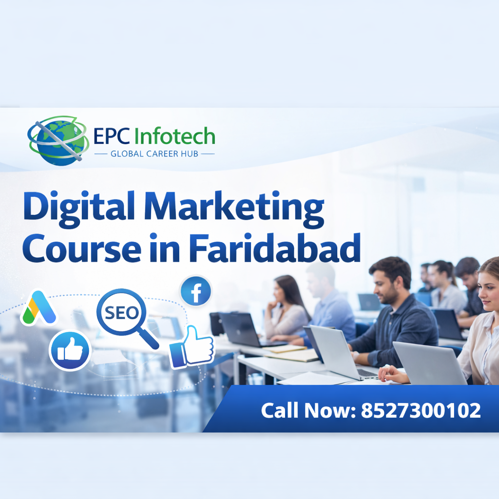 Digital marketing course in Faridabad with practical training session